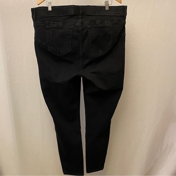 Torrid 20 Bombshell Skinny Jeans Black High Rise Womens Plus Size Stretch - Picture 15 of 16